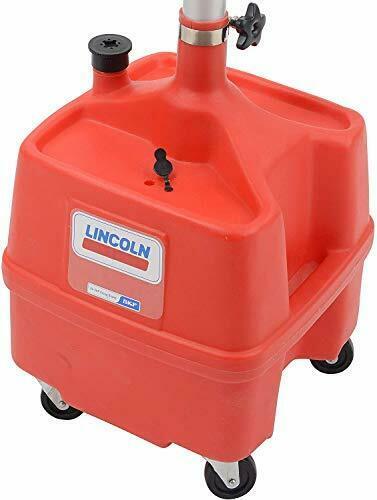 Lincoln 3508 Portable Plastic Fluid Waste Oil Drain Adjustable Funnel Height ...