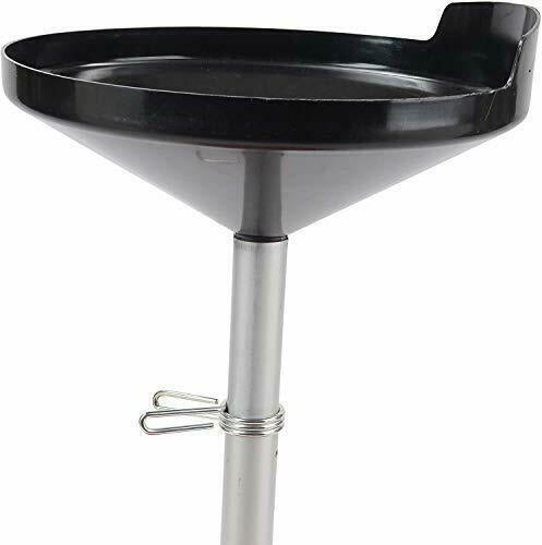 Lincoln 3508 Portable Plastic Fluid Waste Oil Drain Adjustable Funnel Height ...