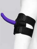 Bondage Boutique Leg Strap-On Harness, Black