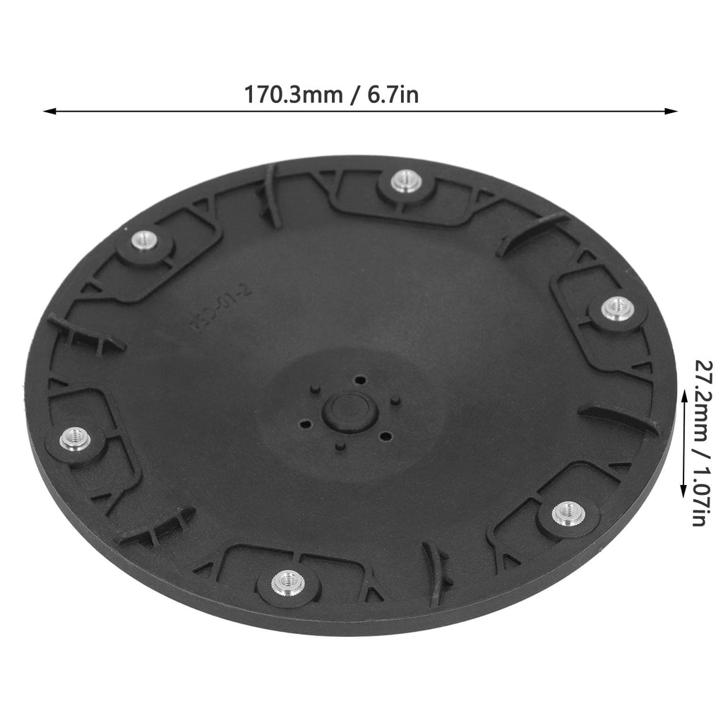 Nylon Robotic Lawn Mower Blade Disc, 170.3mm Diameter Cutter Disc Replacement for Select Robotic Mowers