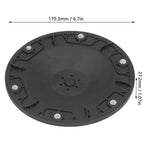 Nylon Robotic Lawn Mower Blade Disc, 170.3mm Diameter Cutter Disc Replacement for Select Robotic Mowers
