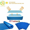 solar cover swimming pool heat retaining blanket rainproof dust cover pe 12mil
