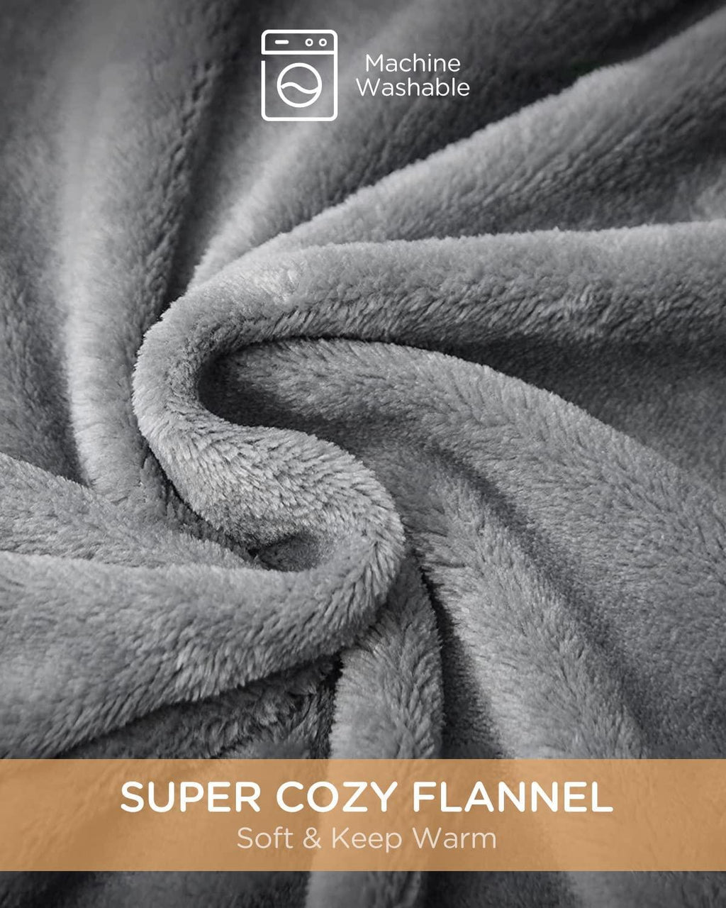 Heated Throw Blankets,  Electric Blanket 50'' x 60'' with 6 Heating Levels  8 Timer Settings Auto-Off, Super Cozy Flannel Fast Heating  Machine Washable Weighted Blanket for Home Use