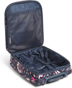 Women's Softside Rolling Work Bag Luggage, Black, One Size US
