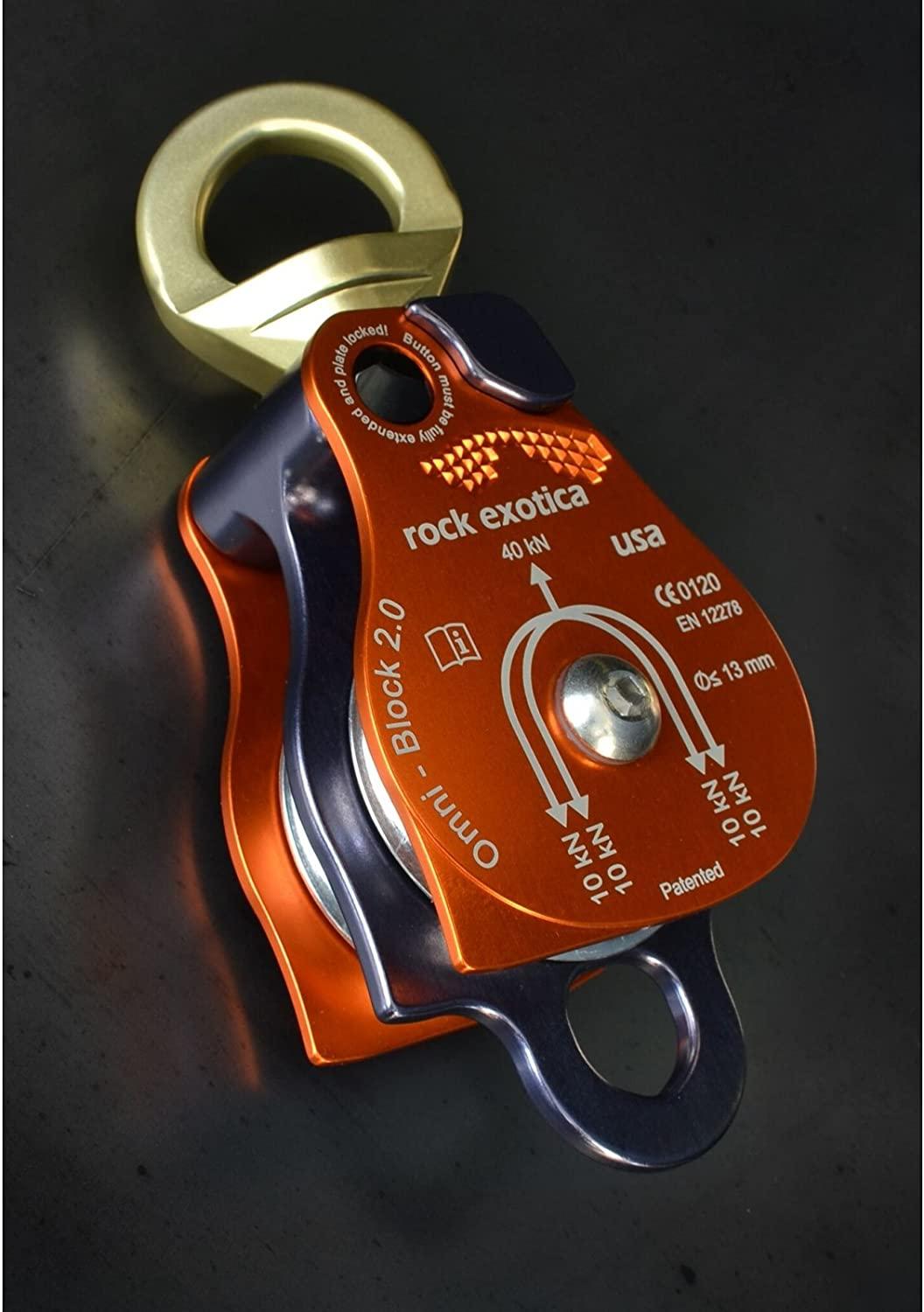 Rock Exotica Omni-Block 2.0" Swivel Pulley