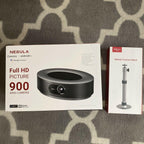 anker nebula cosmos 1080p projector bundle, android tv with stand / mount