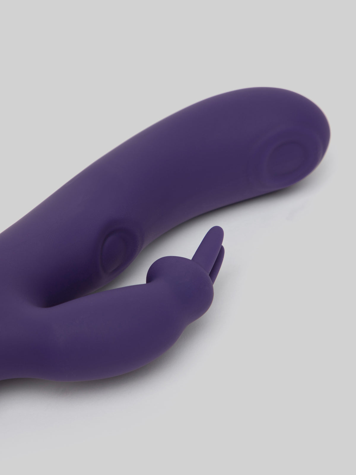 Vive MAY Rechargeable Pulsing Silicone Rabbit Vibrator, Purple