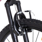 Huntaway 24 Inch Aluminium Frame Kids Mountain Bike,  21 Speeds Bike for Youth Red