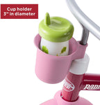Radio Flyer 4-in-1 Stroll 'N Trike Pink, 19.88" x 35.04" x 40.75"