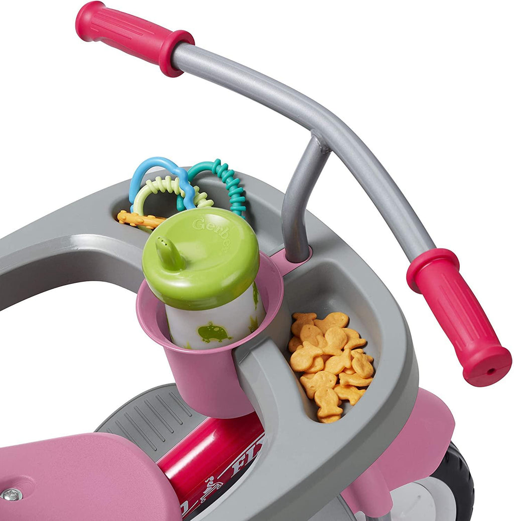 Radio Flyer 4-in-1 Stroll 'N Trike Pink, 19.88" x 35.04" x 40.75"