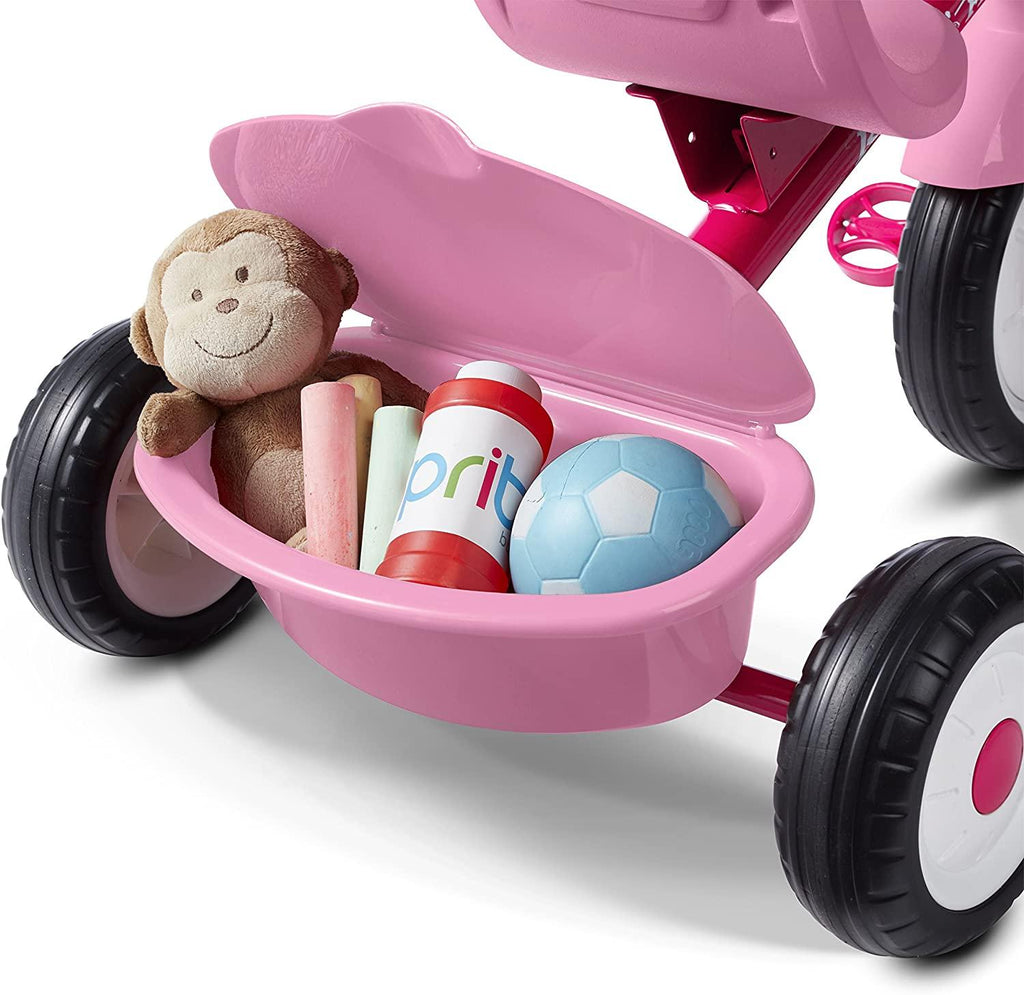 Radio Flyer 4-in-1 Stroll 'N Trike Pink, 19.88" x 35.04" x 40.75"
