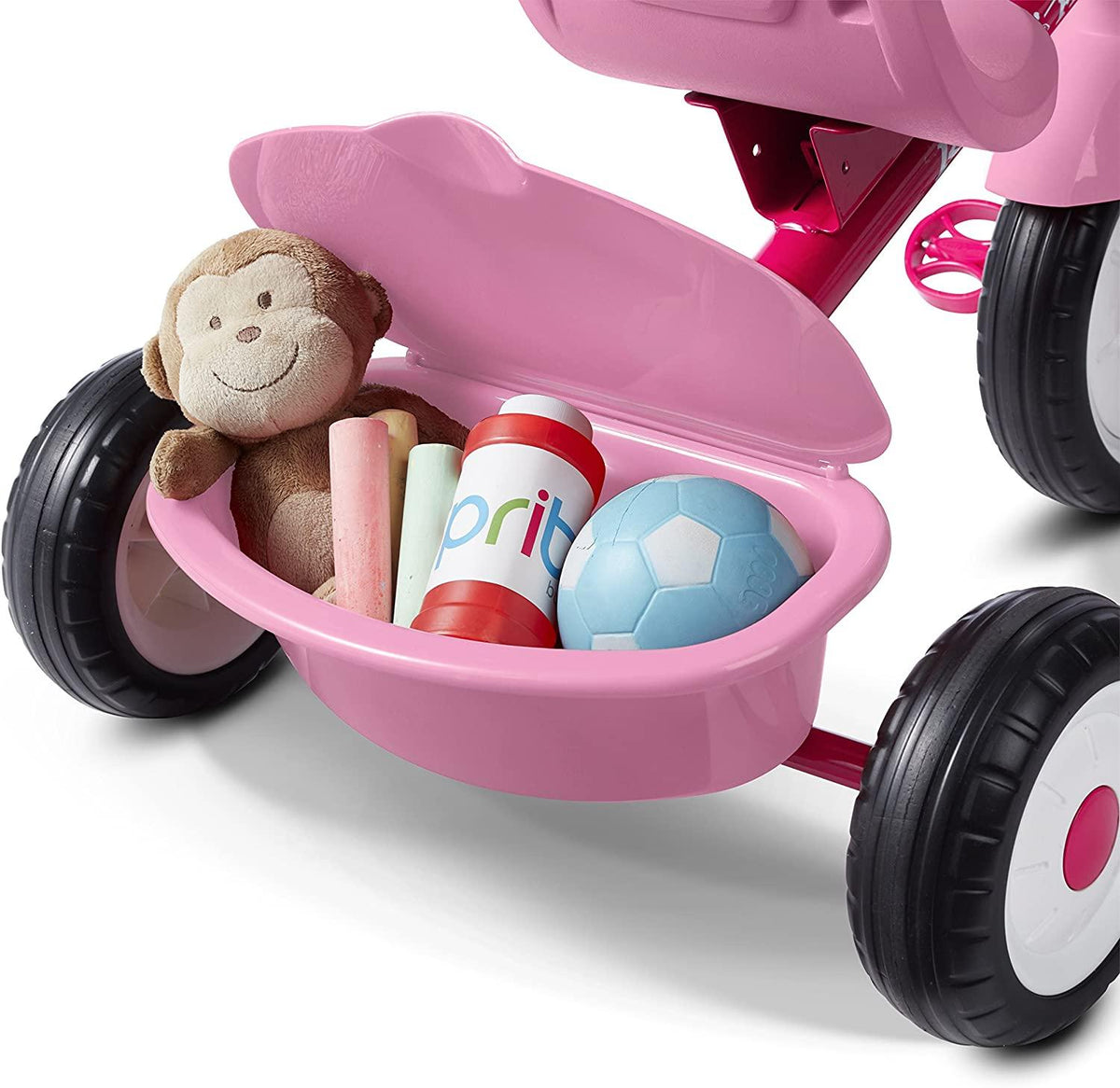 Radio Flyer 4-in-1 Stroll 'N Trike Pink, 19.88" x 35.04" x 40.75"