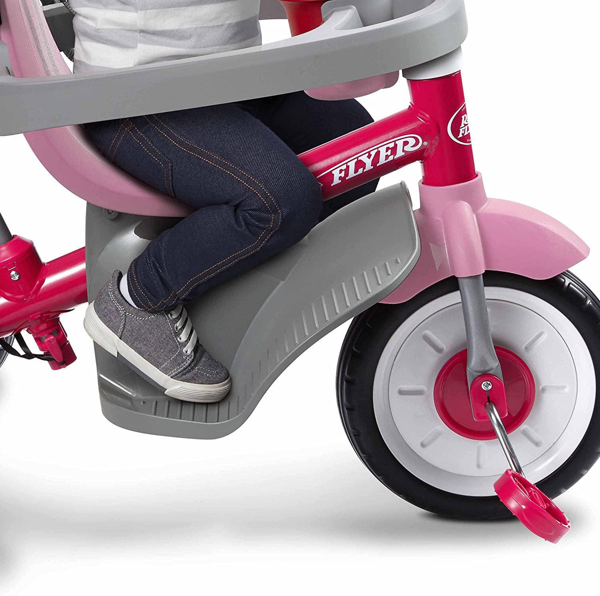 Radio Flyer 4-in-1 Stroll 'N Trike Pink, 19.88" x 35.04" x 40.75"