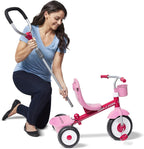 Radio Flyer 4-in-1 Stroll 'N Trike Pink, 19.88" x 35.04" x 40.75"