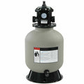16" swimming pool sand filter inground pond fountain 0.35-0.75hp pump