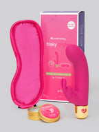 Lovehoney Frisky Tingles Rabbit Travel Clitoral Pleasure Kit, Pink
