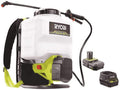 RYOBI ONE+ 18-Volt Lithium-Ion Cordless 4 Gal. Backpack Chemical Sprayer - 2.0Ah Battery and Charger Included