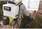RYOBI ONE+ 18-Volt Lithium-Ion Cordless 4 Gal. Backpack Chemical Sprayer - 2.0Ah Battery and Charger Included