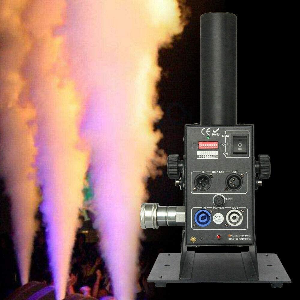 TFCFL Fog Smoke Machine CO2 Jet Machine Air Column CO2 Fogger DMX DJ Club Stage Effect