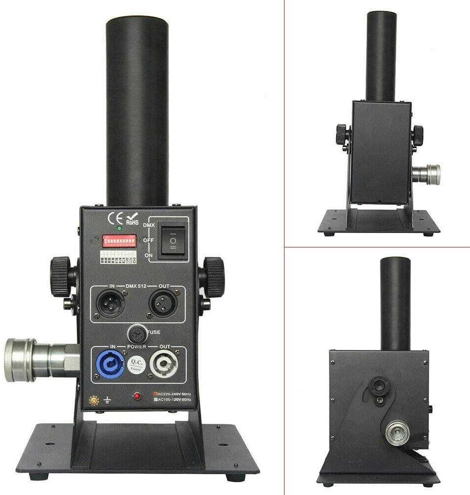 TFCFL Fog Smoke Machine CO2 Jet Machine Air Column CO2 Fogger DMX DJ Club Stage Effect