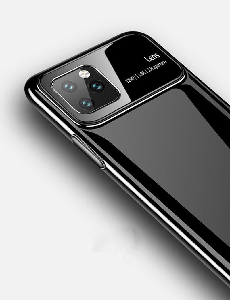Luxury Ultra Thin Mirror Electroplate Surface Cover For iPhone