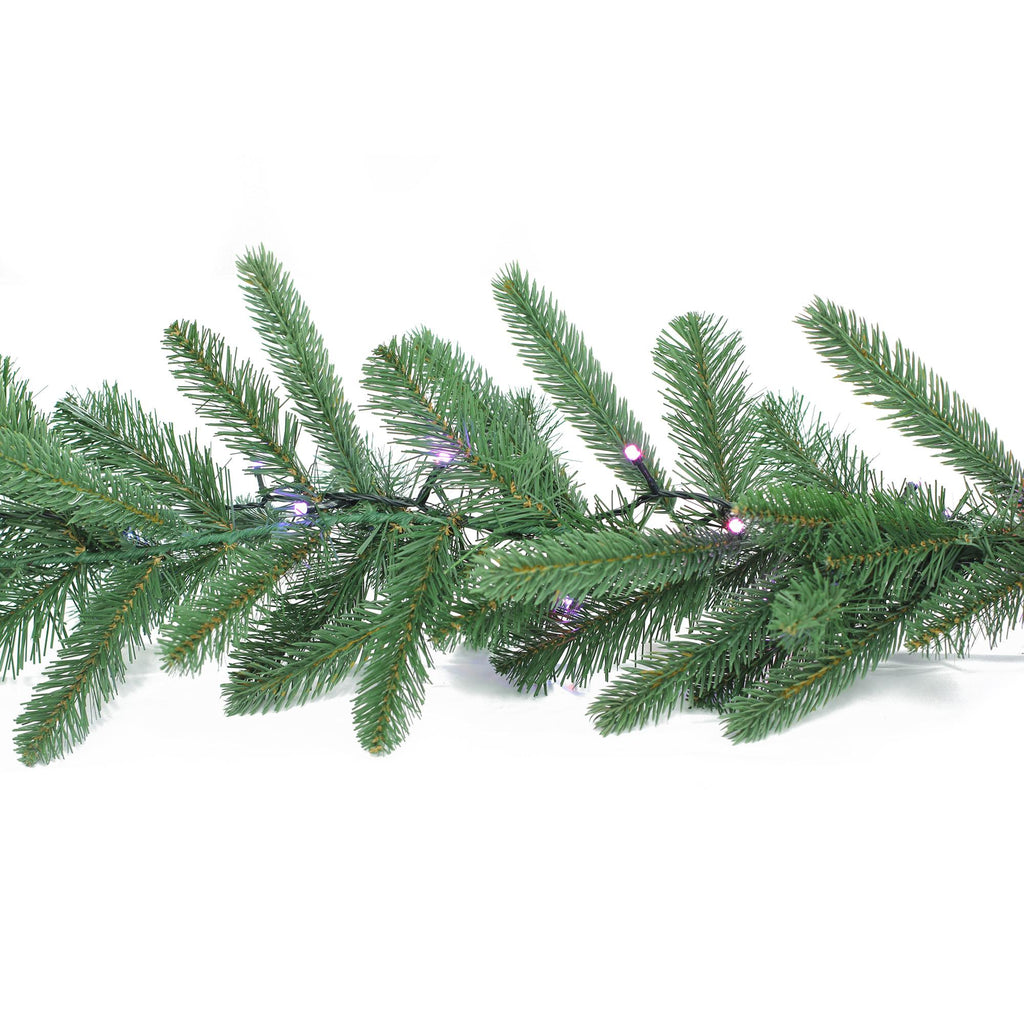 Twinkly Pre Lit Garland 50 Multicolor Lights, Gen II (2 Pack)
