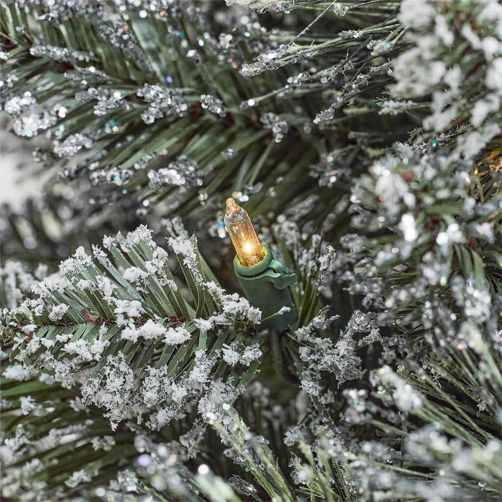 6 ft Sparkling Amelia Potted Christmas Tree