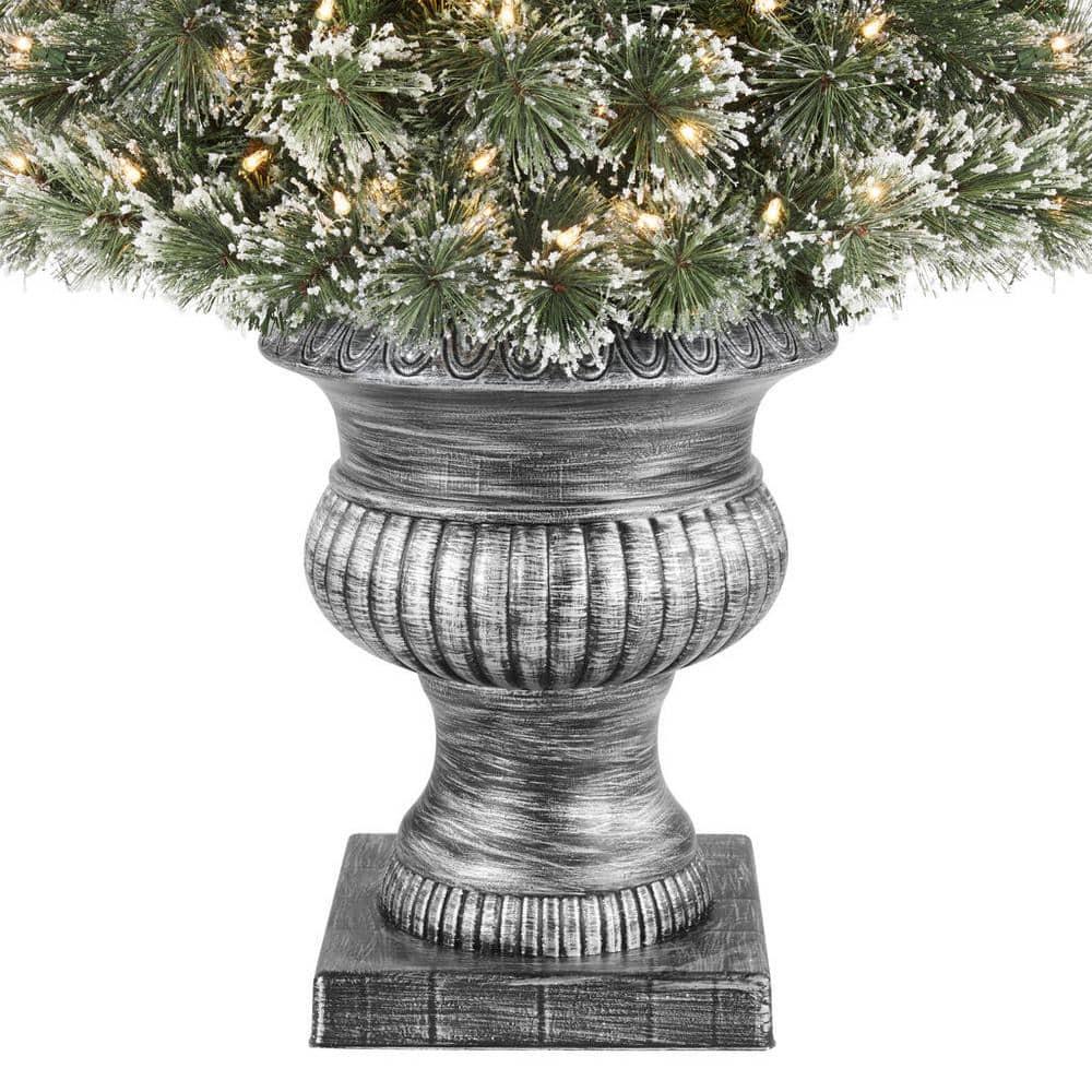6 ft Sparkling Amelia Potted Christmas Tree