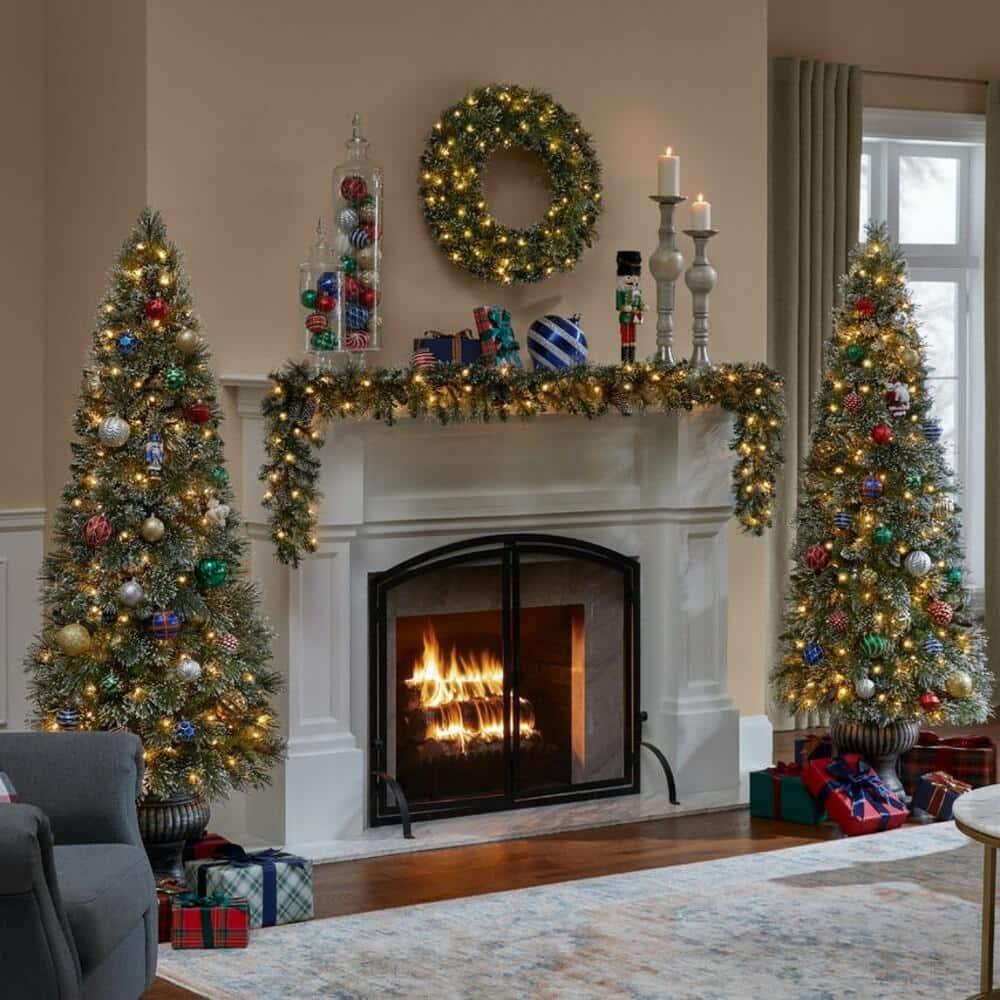 6 ft Sparkling Amelia Potted Christmas Tree