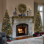 6 ft Sparkling Amelia Potted Christmas Tree