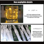 LIUPENGWEI LED Fairy String Lights, 100-3000 LEDs Copper Wire Lights Waterproof Micro Firefly Starry Light Bottle Light for Bedroom Wedding Party Xmas Decorations Garden Ghost Light