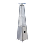 Clearance! Pulse ignition Iron Glass Tube Pyramid Outdoor 40000BUT Pyramid Flame Heater