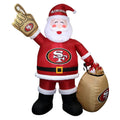 7 ft. San Francisco 49ers Santa Inflatable