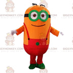 Yellow Minions costume dressed in overalls