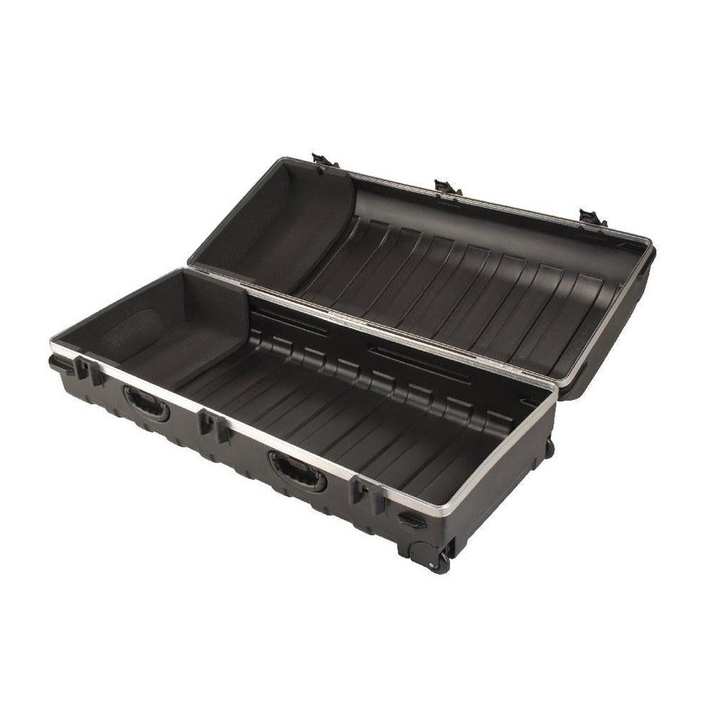 SKB Cases Double ATA Standard Hard Plastic StoraWheeled Golf Bag Travel Case