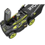 Electric Lawn Mower Cordless Walk Behind Self Propelled with Charger 20 In Path