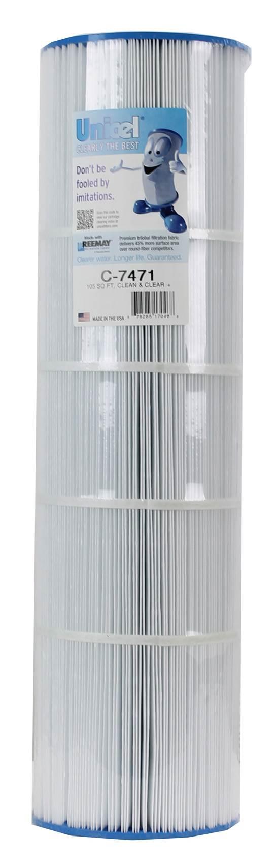 unicel clean &amp; clear plus replacement cartridge filter c-7471 pcc (6 pack)