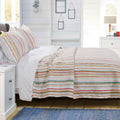 Sunset Stripe Quilt Set by Greenland Home Fashions