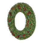 60 in Prelit New Winslow Fir Wreath