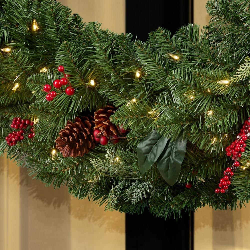 60 in Prelit New Winslow Fir Wreath