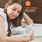 Heated Blanket King| Dual Control W/ Auto Shut Off | Micro Plush| Electric Blankets for Bed | Machine Washable | UL Certified - King,Ivory