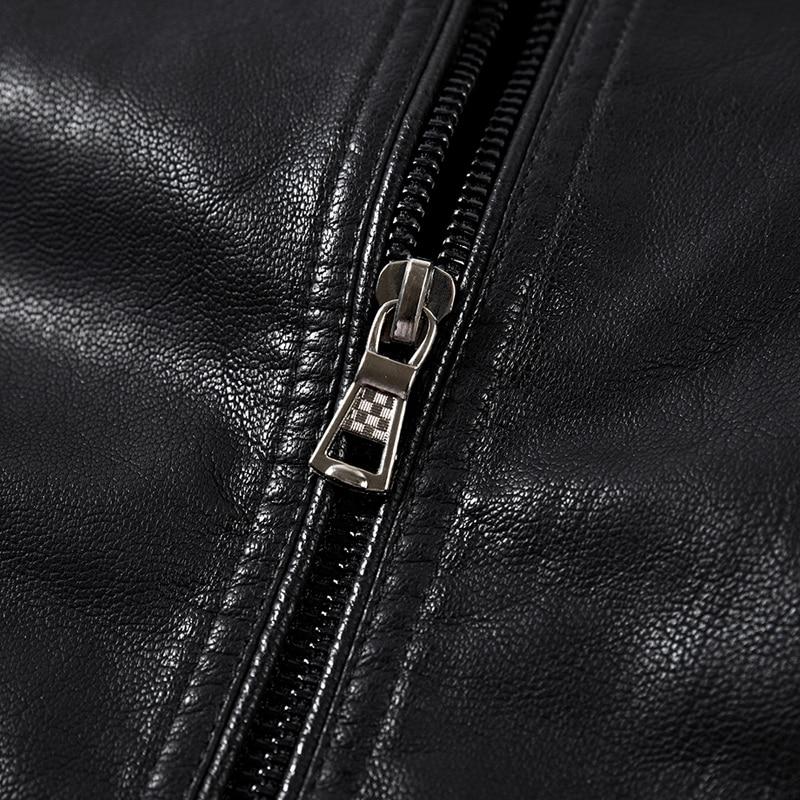 Men's Clothing - Autumn Winter Men's Leather Jacket