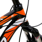 Hiland 26 Inch Mountain Bike Aluminum 21 Speeds with 17 Inch Frame Disc-Brake 3/6-Spokes