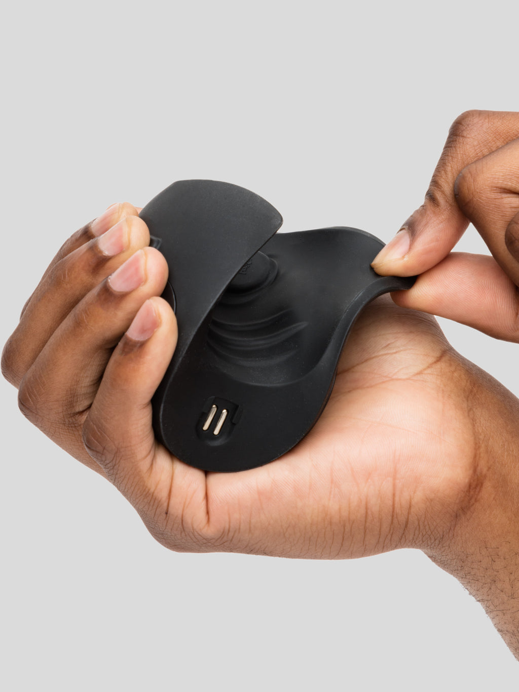 Hot Octopuss X Kiiroo Pulse Solo Interactive Male Masturbator, Black