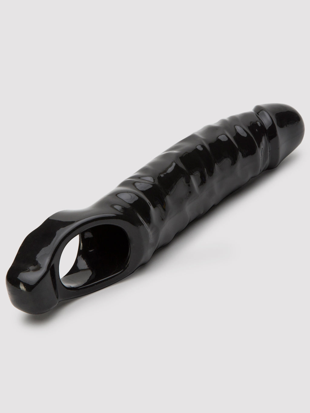 Lovehoney Mega Mighty 3 Extra Inches Penis Extender with Ball Loop, Black | Black