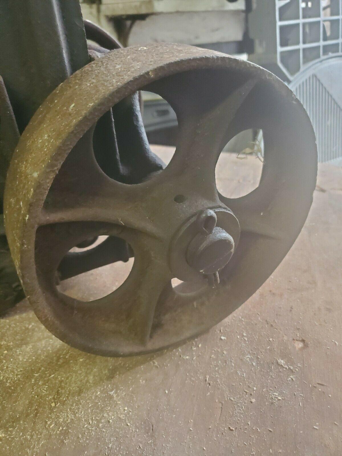National standard mechanical floor jack 1920s