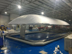 inflatable tpu hot tub swimming pool solar dome cover tent new