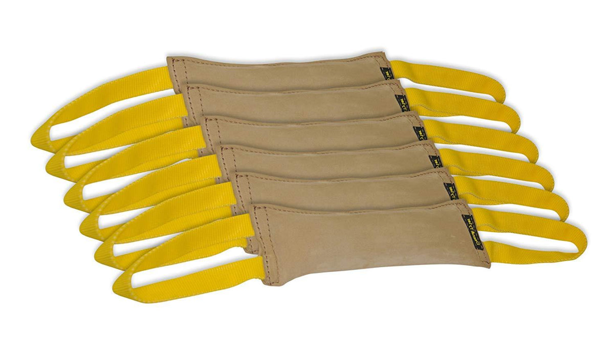 Dean &amp; Tyler Bundle of 6 Tugs for Pets, Leather, 12-Inch by 4-Inch