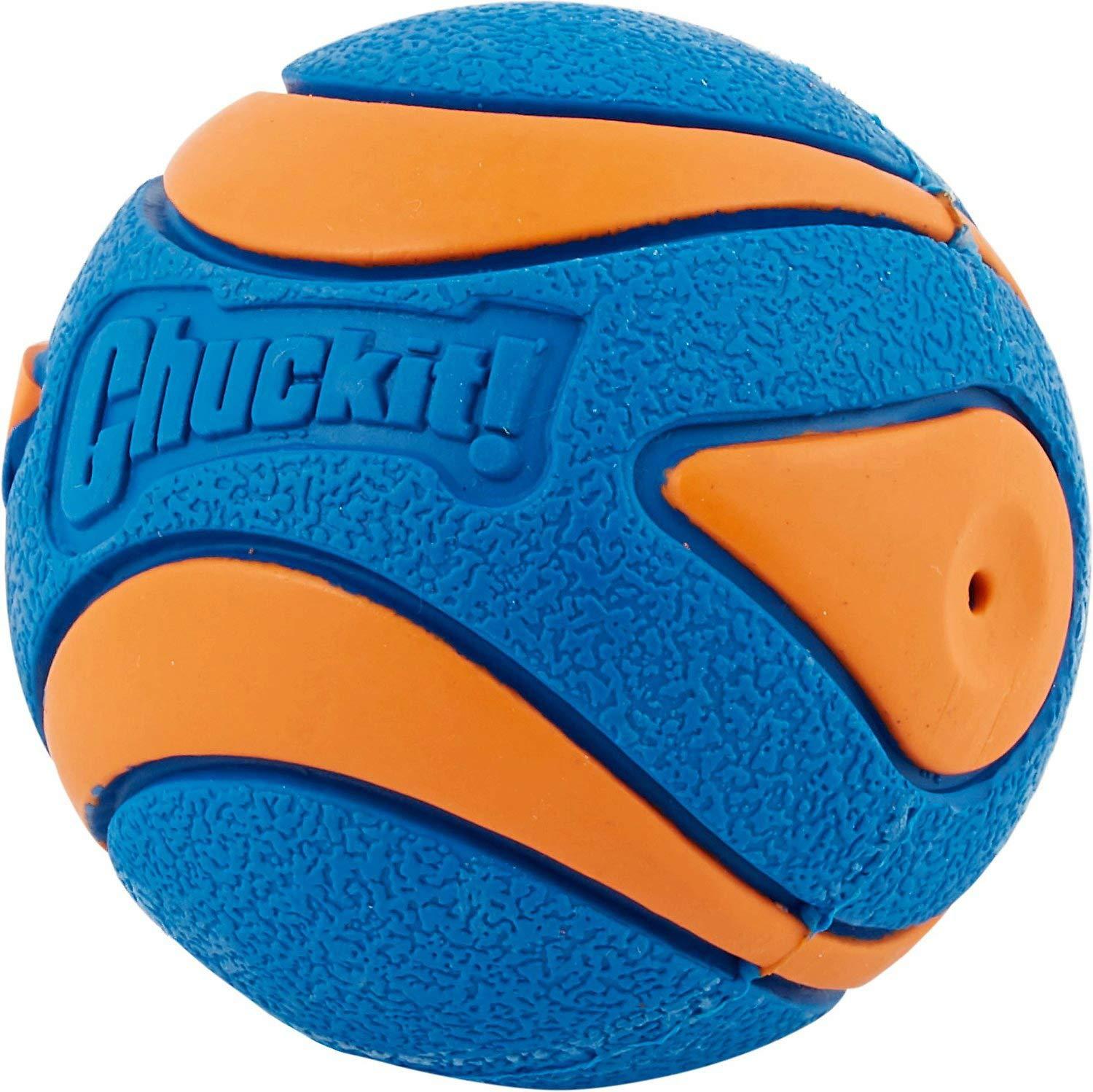 Chuckit! Ultra Squeaker Ball Oran&amp; Blue, Medium 2t (24 x 1ct)