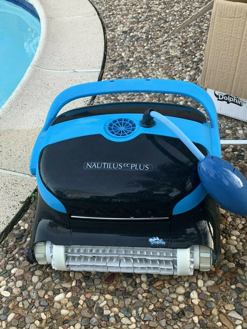 dolphin nautilus cc plus swimming pool inground robotic pool cleaner 99996403-pc